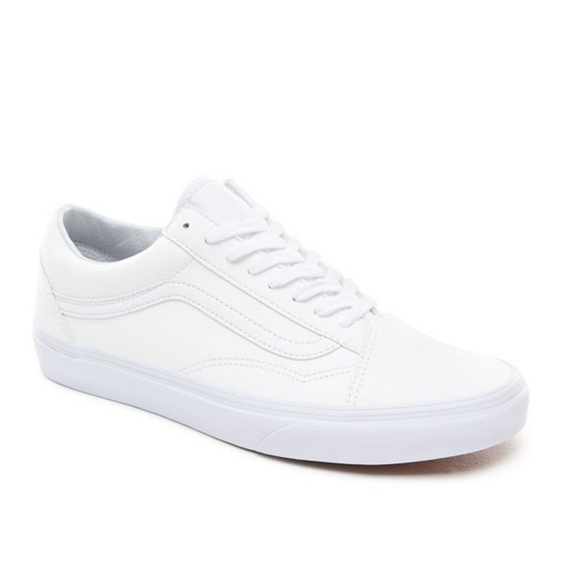 old skool classic tumble true white