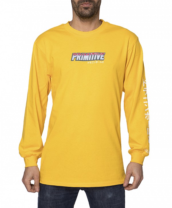 PRIMITIVE X DRAGON BALL Z SUPER SAIYAN BROLY LONG SLEEVE GOLD