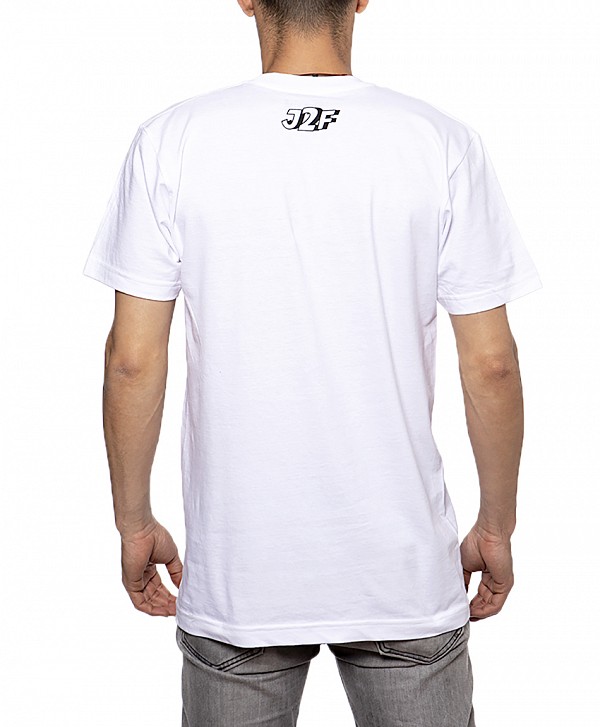 COLOR X JOKER/TWO-FACE LOGO TEE WHITE