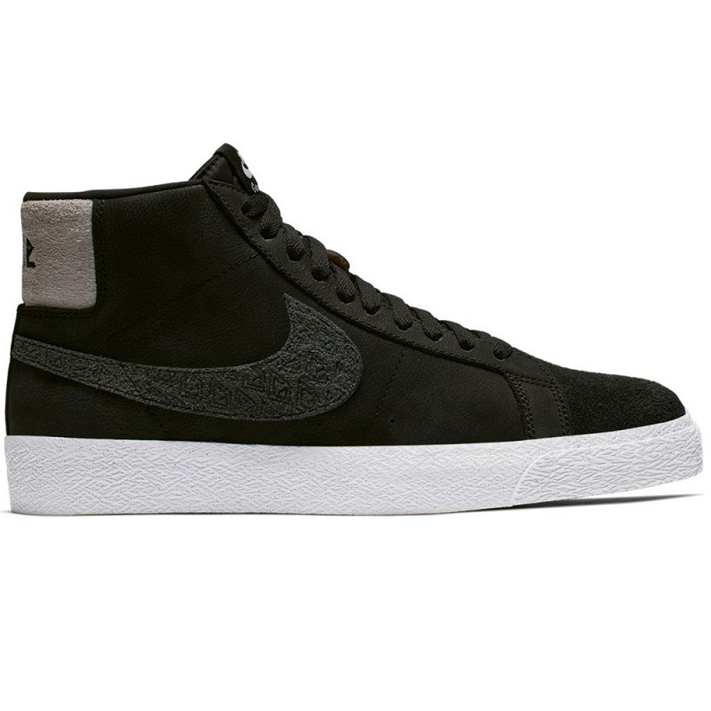 NIKE SB X GNARHUNTERS BLAZER MID BLACK/BLACK-WHITE