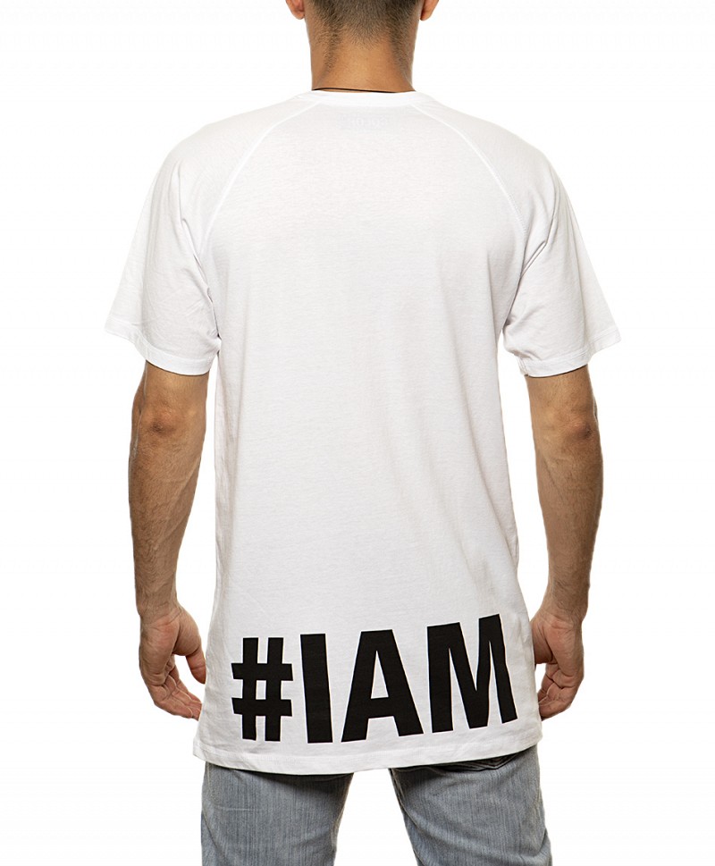 OG COLOR CHEST RAGLAN TEE WHITE