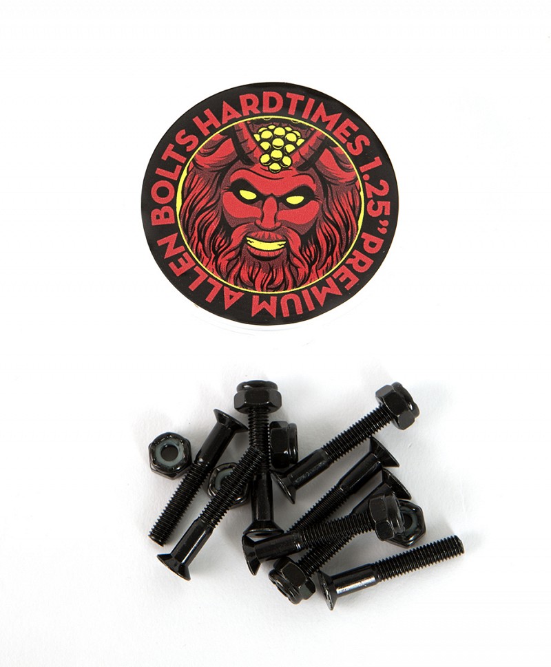 GOODBIE HARDTIMES 1.25 ALLEN BOLTS BLACK