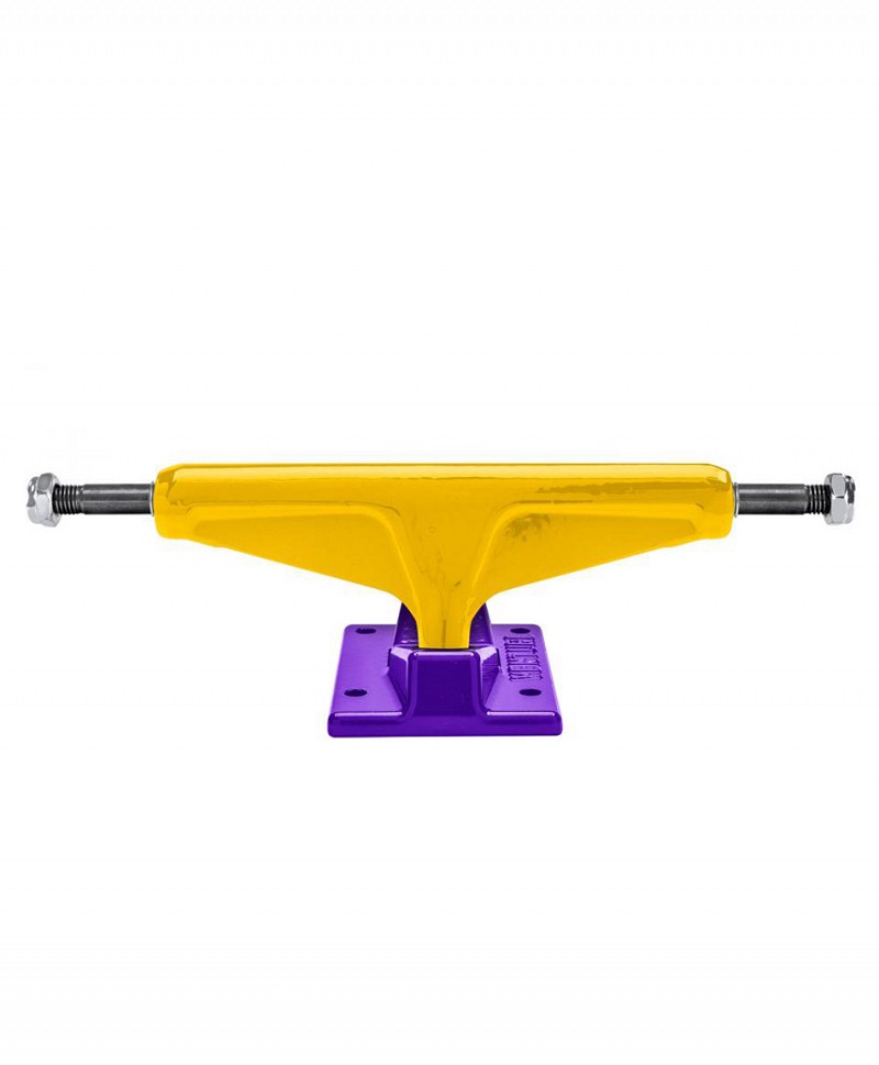 VENTURE 5.2 LOW STAPLES TRUCKS YELLOW/PURPLE