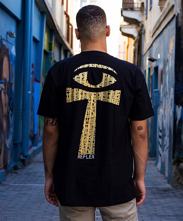 COLOR X MO REFLEX TEE BLACK