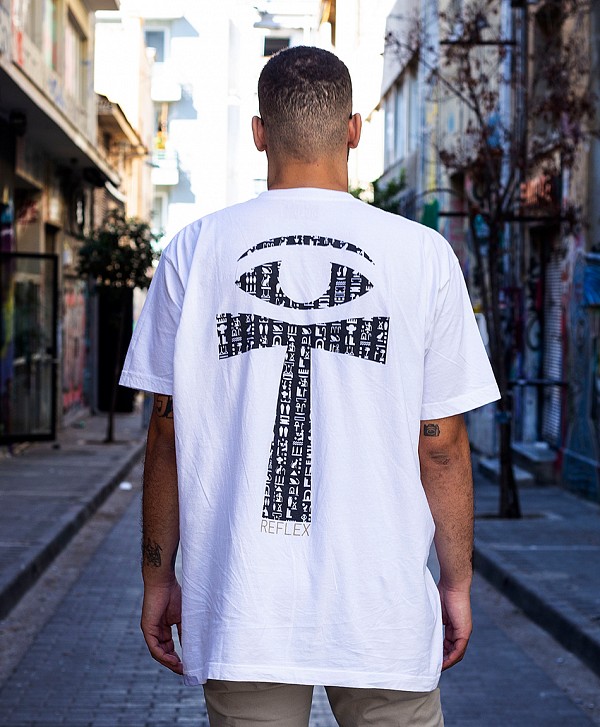 COLOR X MO REFLEX TEE WHITE