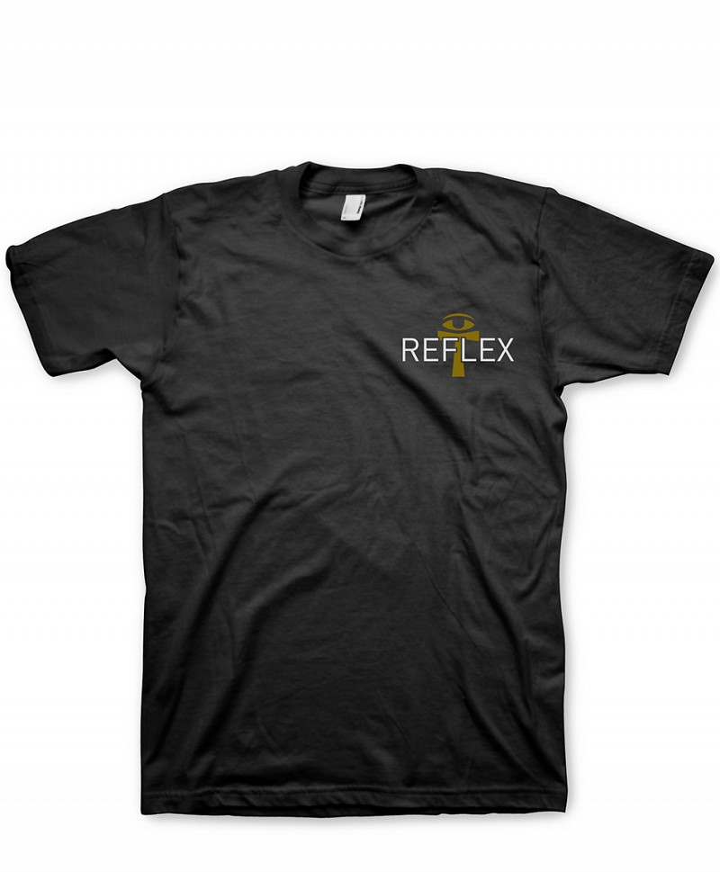 COLOR X MO REFLEX TEE BLACK