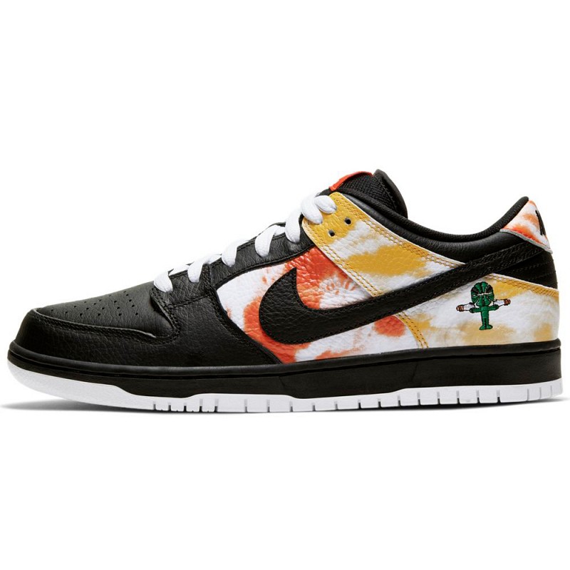 NIKE SB DUNK LOW PRO RAYGUN BLACK/BLACK-ORANGE FLASH