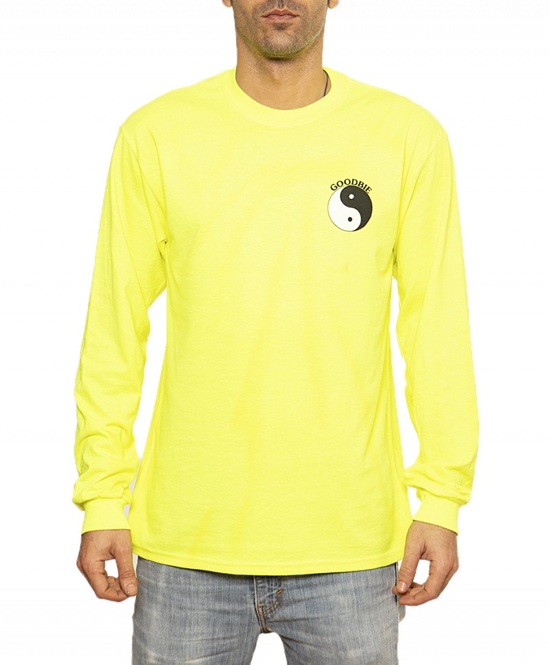 GOODBIE YING YANG LONG SLEEVE NEON YELLOW