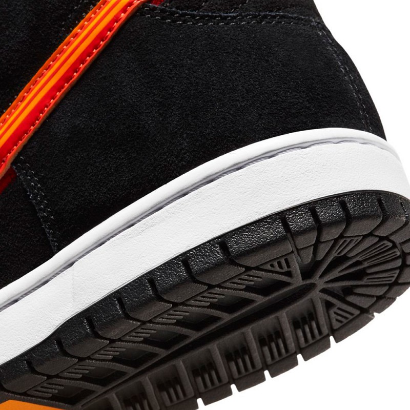NIKE SB DUNK HIGH PRO TRUCK IT PACK BLACK /UNIVERSITY GOLD-TEAM ORANGE