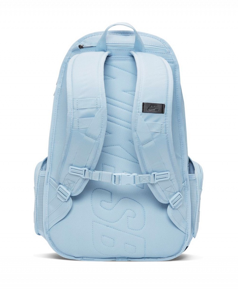 light blue nike bag