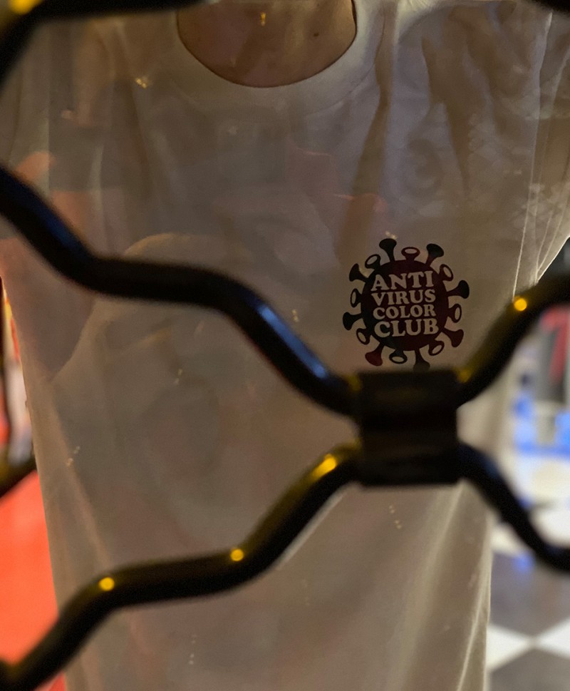 COLOR SKATES X COVID-19 ANTIVIRUS TEE WHITE