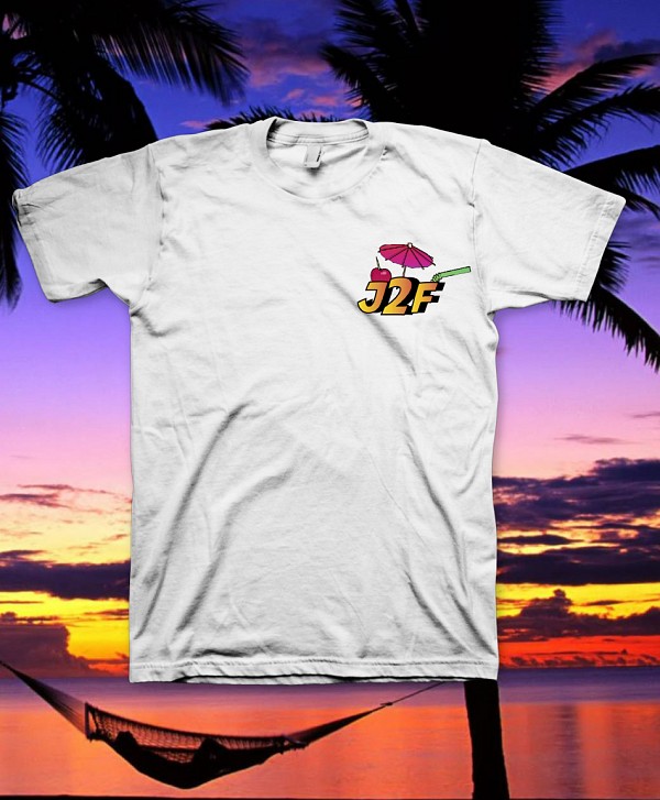 JOKER/TWO-FACE X COLOR MO 'DEN EIMAI KALA' TEE WHITE