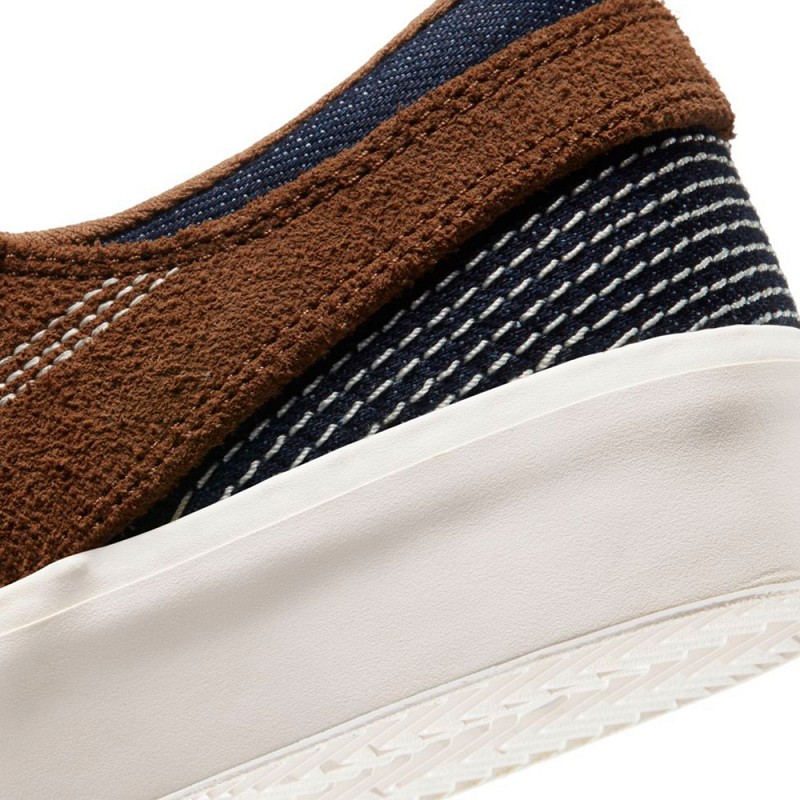 Nike Sb Janoski Remastered Premium Yukon Brown Sail Mystic Navy Shoes Athens Skateboardings Finest Colorskates Com