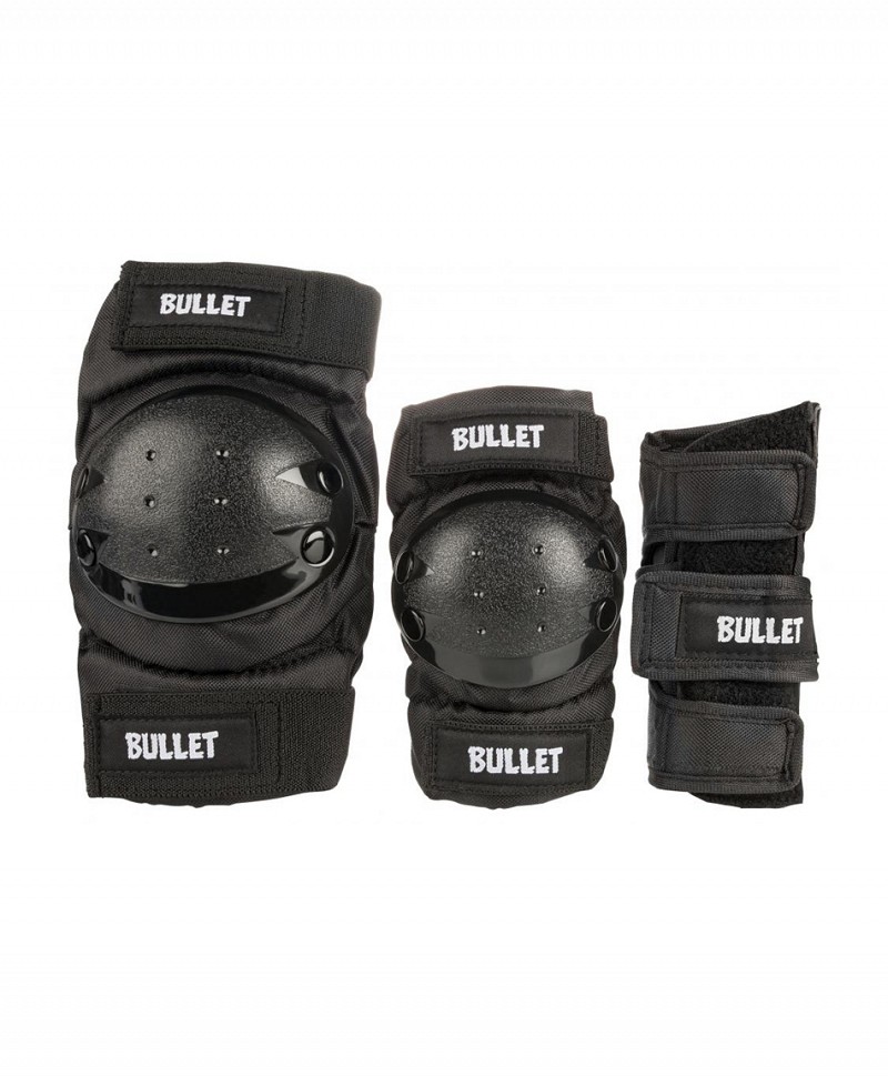 BULLET JUNIOR STANDARD COMBO TRIPLE PADSET BLACK
