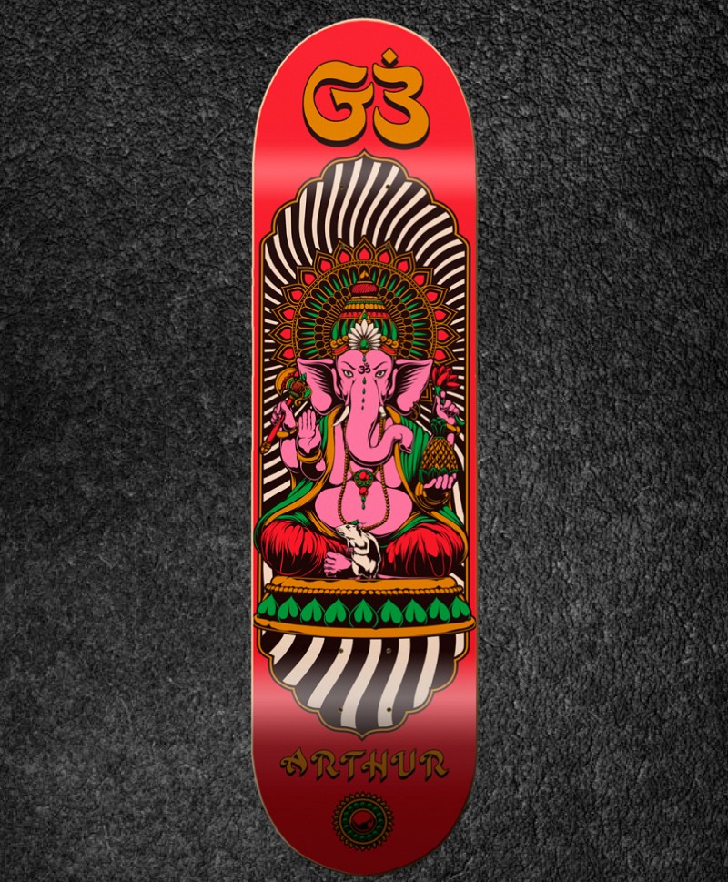 GOODBIE GANESHA DIVIRALS PRO SKATE DECK