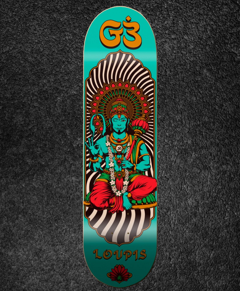 GOODBIE HANUMAH DIVIRALS PRO SKATE DECK