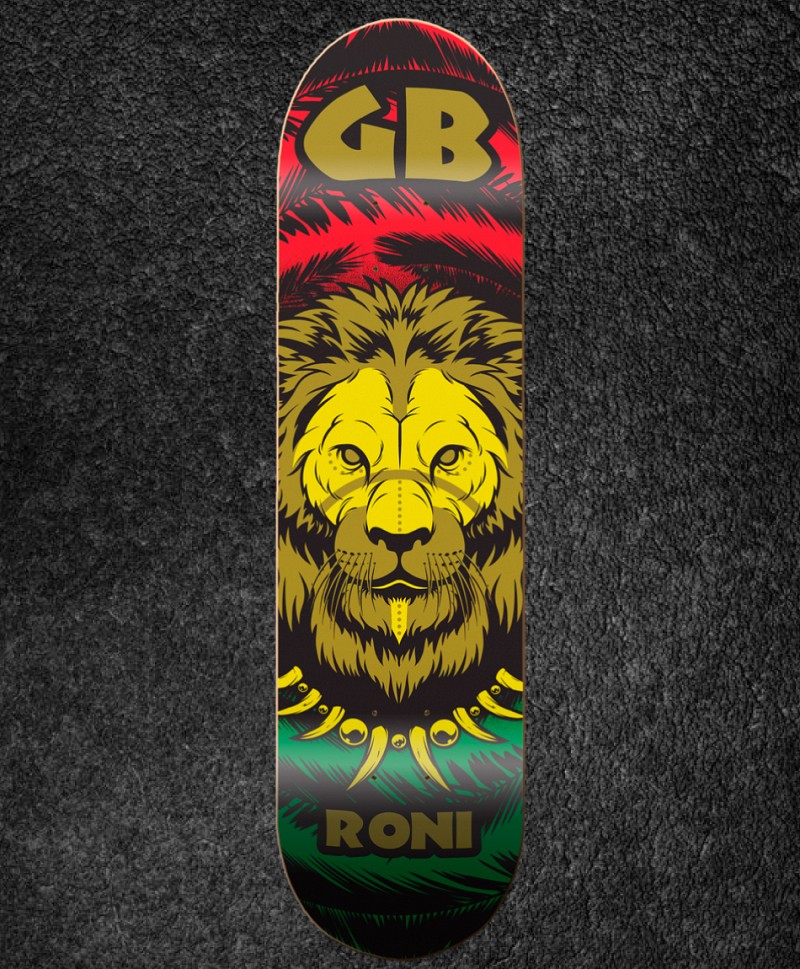 GOODBIE LION SAVAGE PRO SKATE DECK
