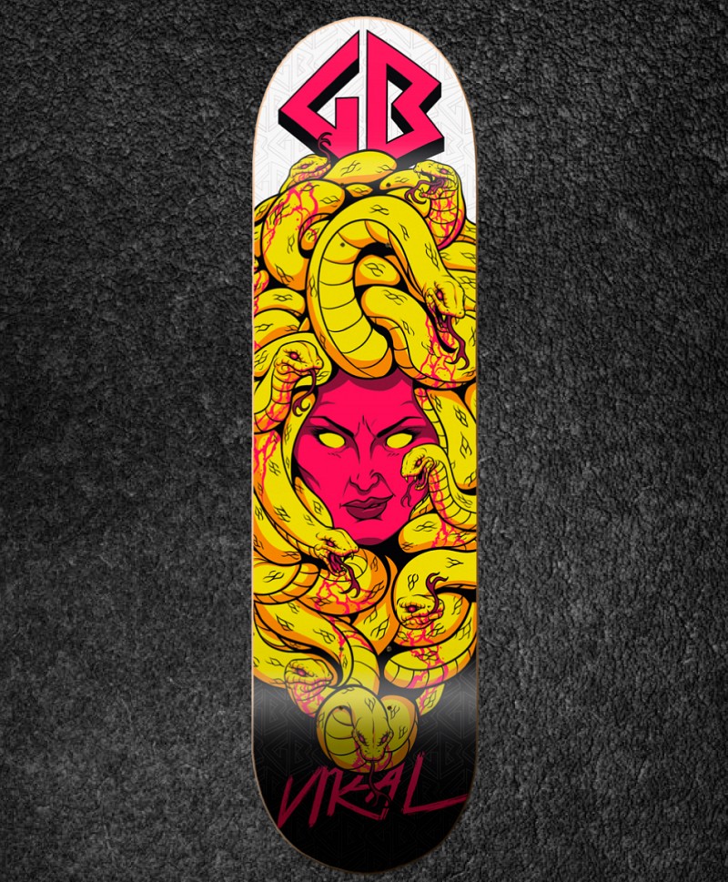 GOODBIE MEDUSA 2.0 TEAM SKATE DECK