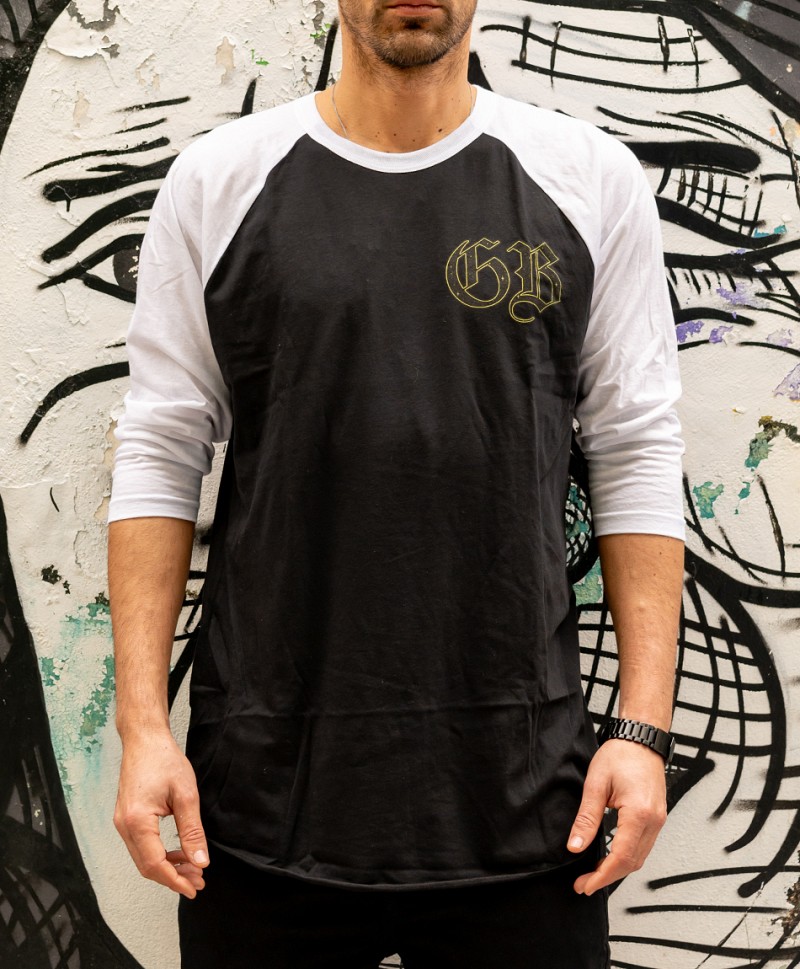GOODBIE PATIENT ZERO RAGLAN BLACK/WHITE
