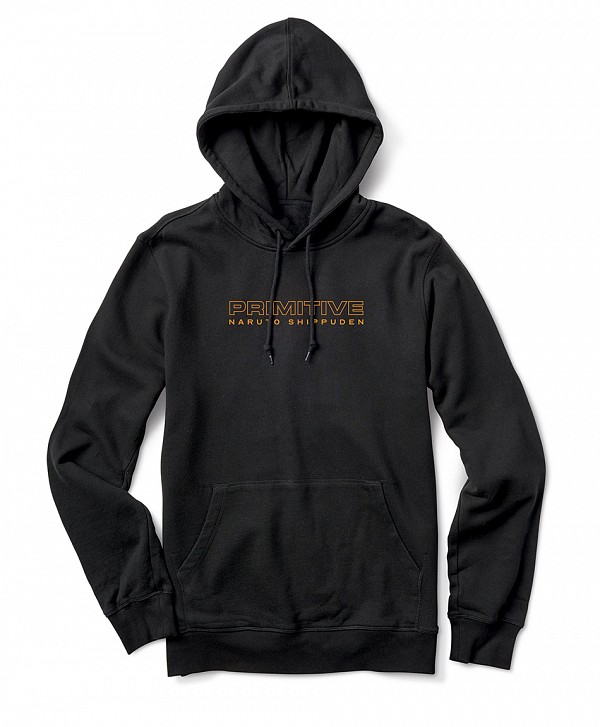PRIMITIVE X NARUTO SHIPPUDEN II HOOD BLACK