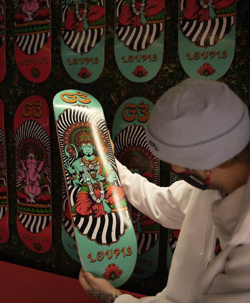GOODBIE HANUMAH DIVIRALS PRO SKATE DECK
