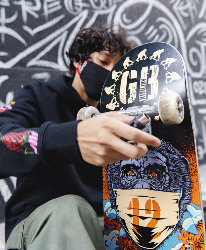 GOODBIE 12 VIRAL YEARS PRO SKATE DECK
