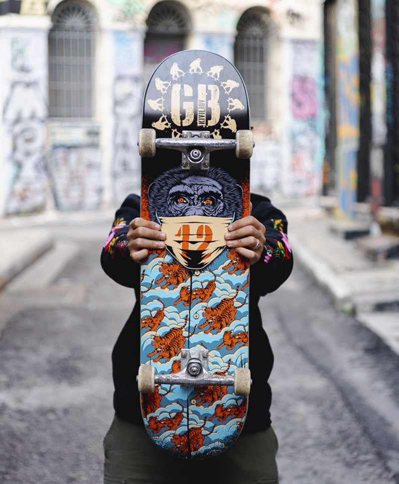 GOODBIE 12 VIRAL YEARS PRO SKATE DECK
