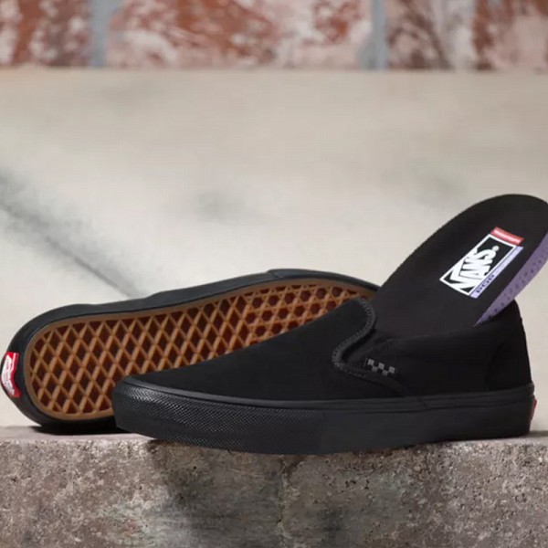 VANS SKATE SLIP-ON BLACK/BLACK