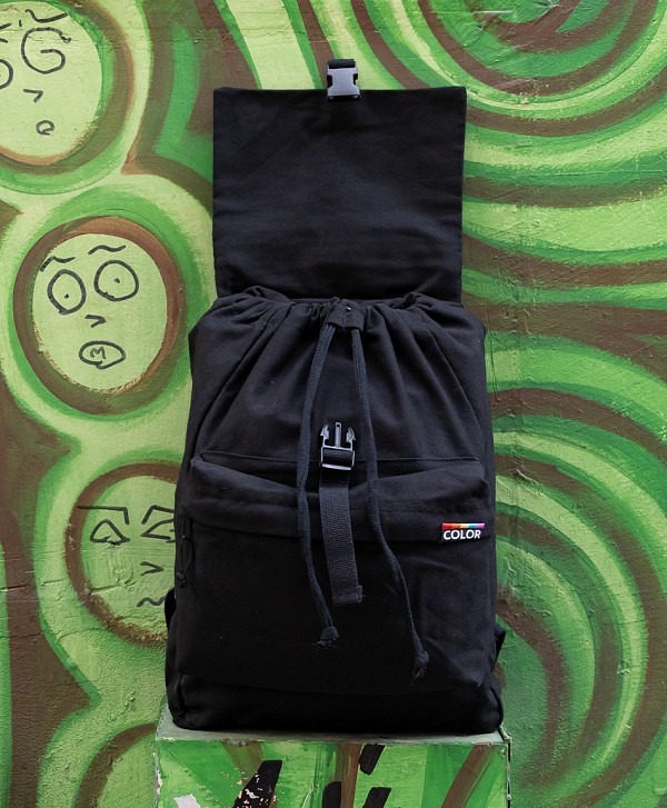 COLOR BACKPACK BLACK