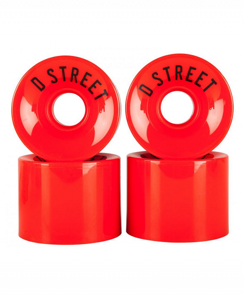 D STREET 59MM CENT 78A WHEELS RED