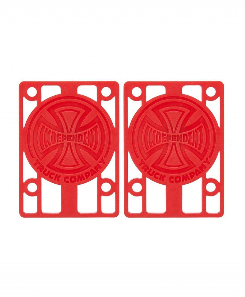 INDEPENDENT 1/8 RISER PADS RED
