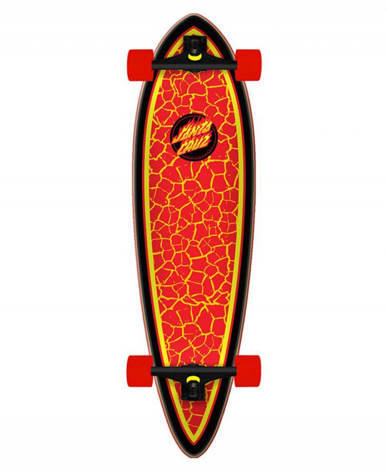 SANTA CRUZ FLAME DOT PINTAIL CRUZER 33
