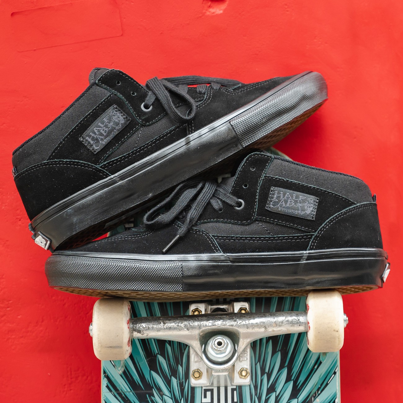 VANS SKATE HALF CAB BLACK/BLACK