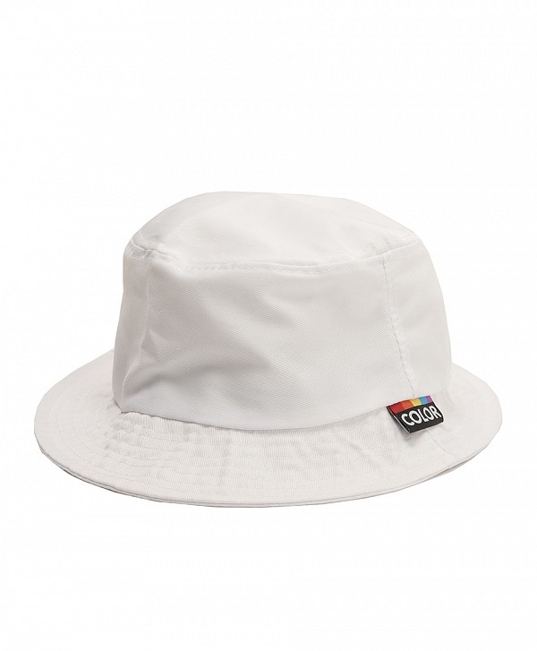 COLOR I-5 BUCKET HAT WHITE