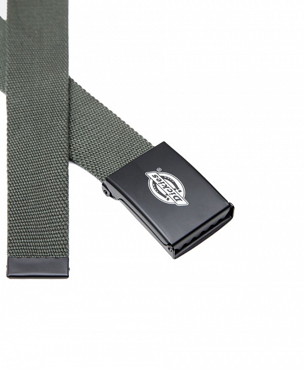 DICKIES ORCUTT WEBBING BELT OLIVE GREEN