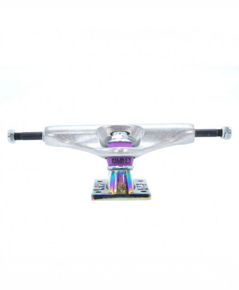 FILM TRUCKS PETROL 5.25 POLISHED SILVER/PURPLE