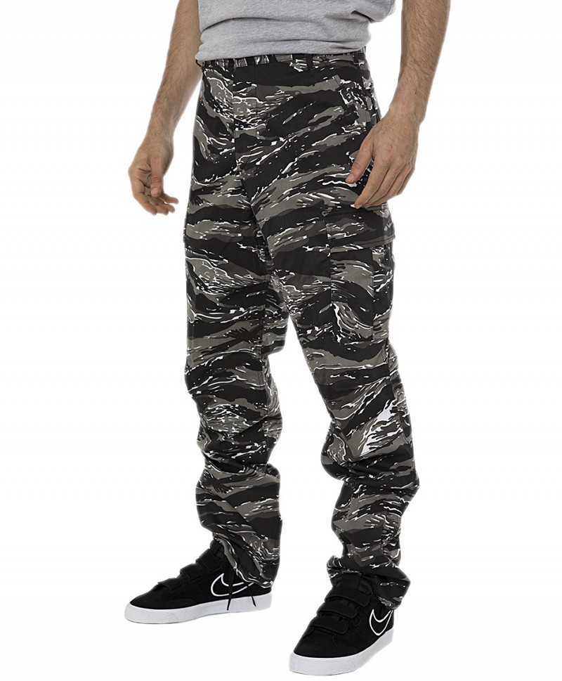 COLOR I-5 CARGO PANTS URBAN TIGER CAMO