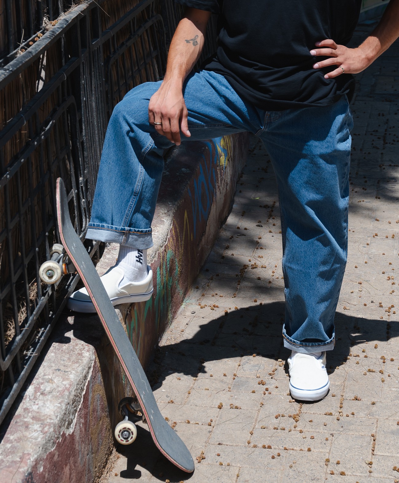 SKATEBOARDING BAGGY 5 POCKET JEANS SE 