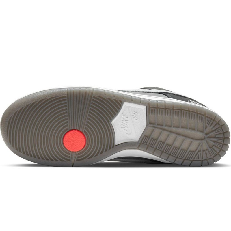 NIKE SB DUNK LOW VX1000 CAMCORDER SMOKE GREY/PURE PLATINUM-OFF NOIR