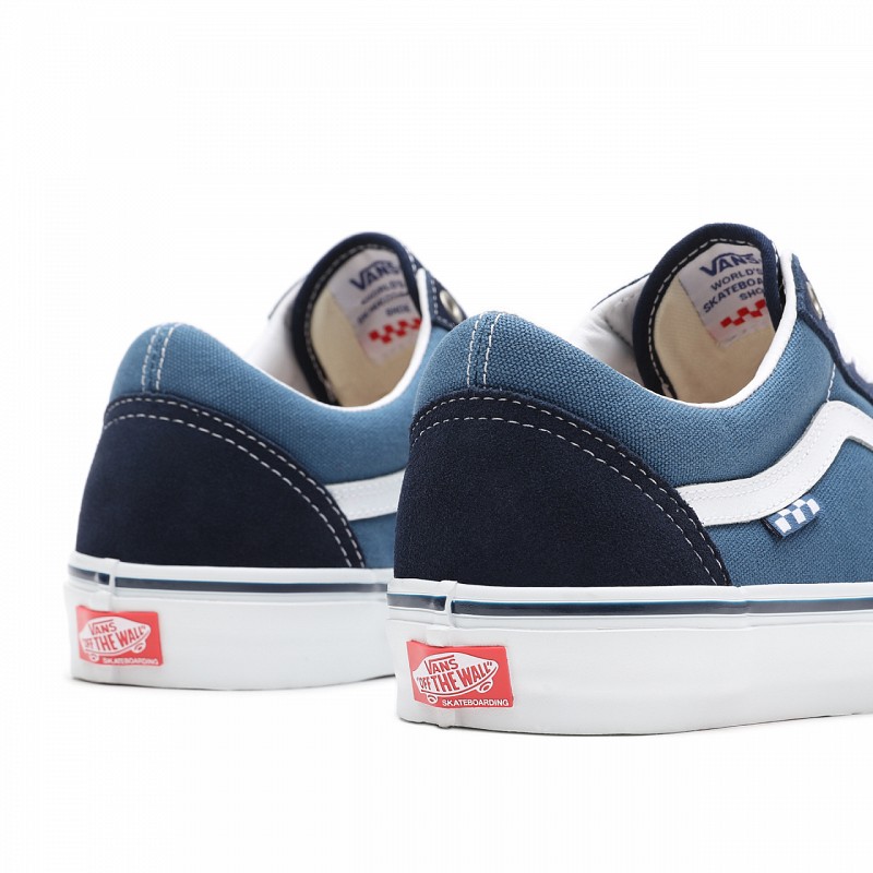 VANS SKATE OLD SKOOL NAVY/WHITE