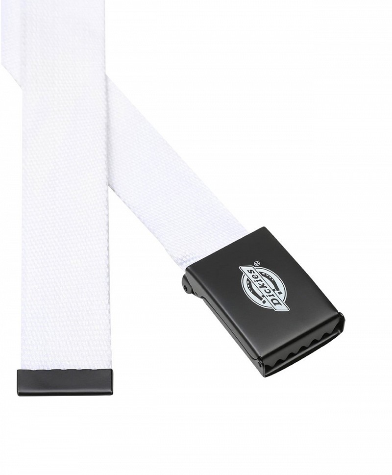 DICKIES ORCUTT WEBBING BELT WHITE