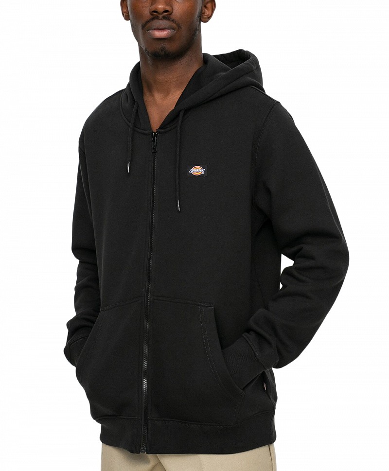 DICKIES OAKPORT ZIP HOOD BLACK