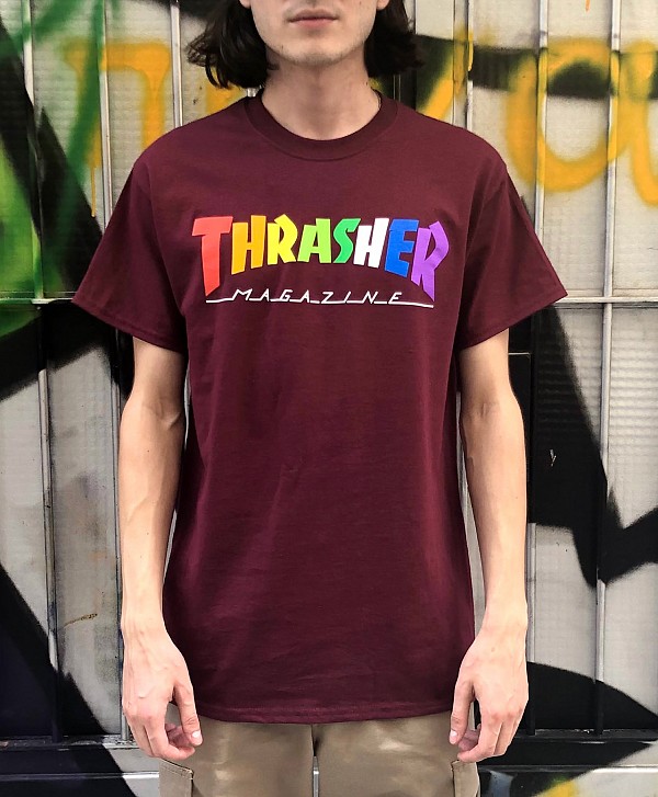 T shirt online thrasher bordeaux