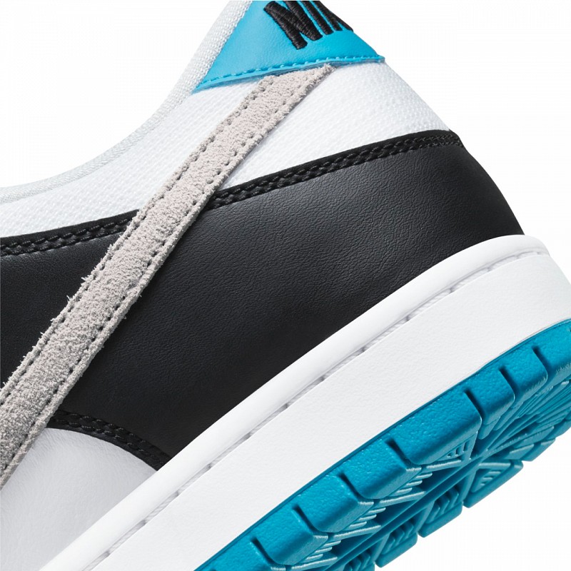 NIKE SB DUNK LOW PRO 'LASER BLUE' WHITE/NEUTRAL GREY-BLACK-LASER
