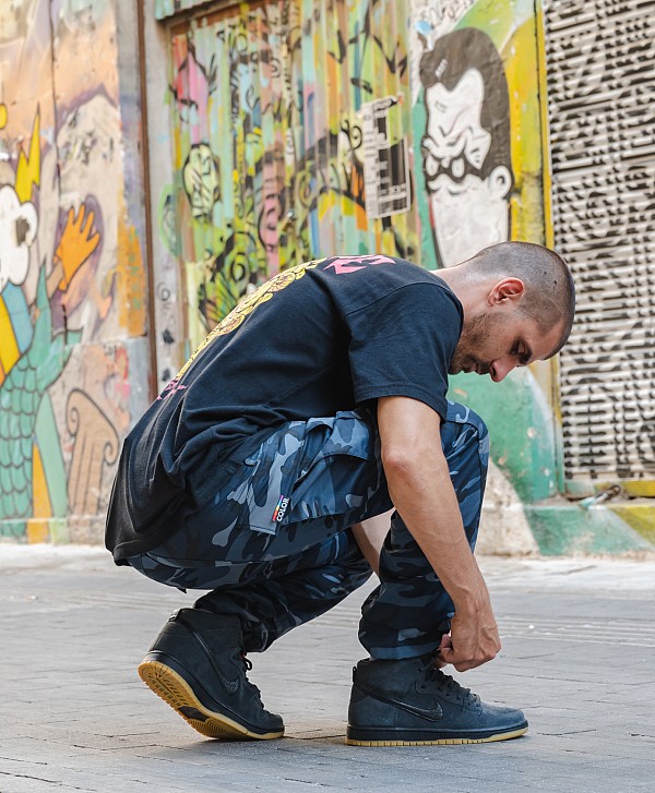 COLOR I-5 CARGO PANTS SLATE CAMO