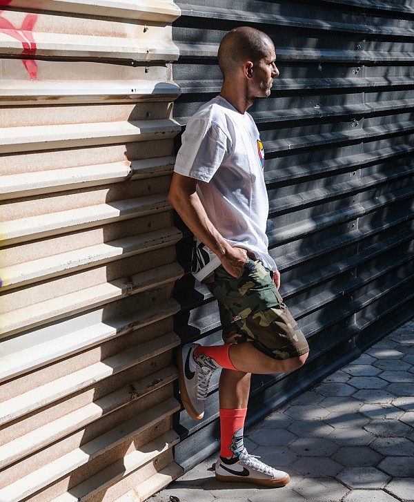COLOR I-5 CARGO SHORT WOODLAND CAMO