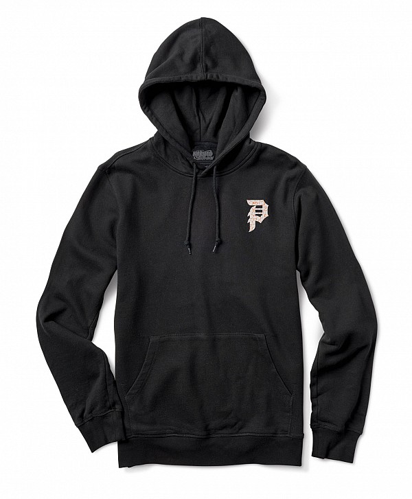 PRIMITIVE X NARUTO DIRTY P HOOD BLACK