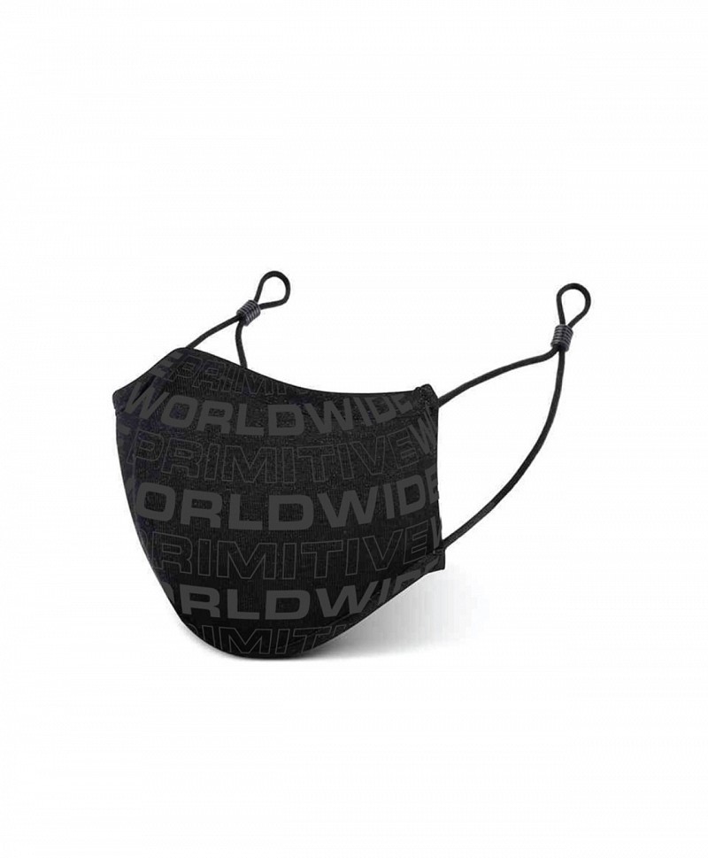 PRIMITIVE ZENITH FACE MASK BLACK
