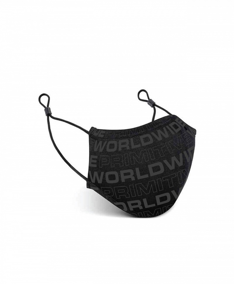 PRIMITIVE ZENITH FACE MASK BLACK