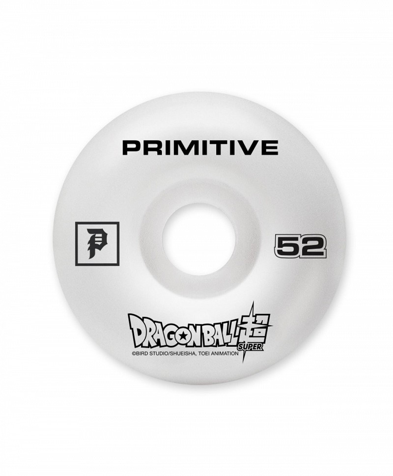 PRIMITIVE X DRAGON BALL GOKU ULTRA INSTICT RODRIGUEZ 52mm WHEELS WHITE